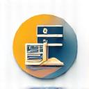 Icon representing a digital delivery or download.